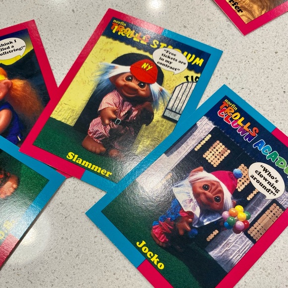 Norfin Trolls Full Set Trading Cards 49+ Cards 🍄 - Picture 13 of 16